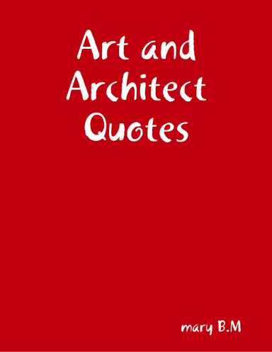 Art and Architect Quotes