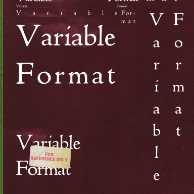 Variable Format F