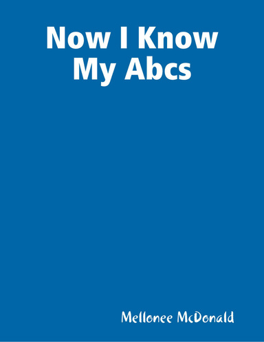 Now I Know My Abcs