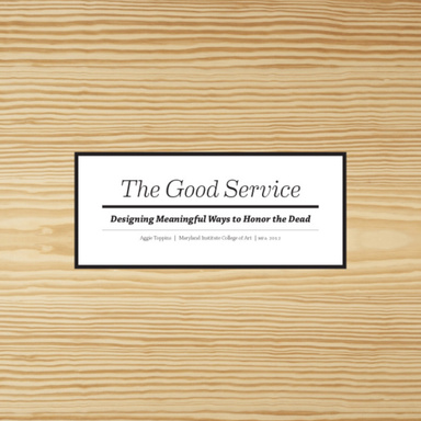 Thesis 2012: Aggie Toppins