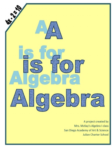 A is for Algebra