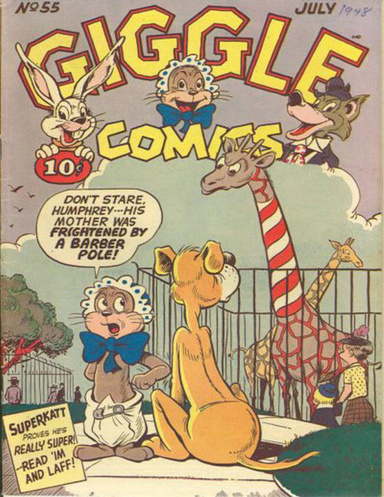 Giggle Comics Number 55 Humor Comic Book