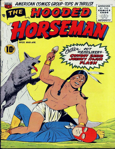 Hooded Horseman Number 20 Mystery Comic Book