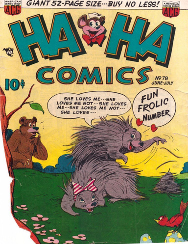 Ha Ha Comics Number 78 Humor Comic Book