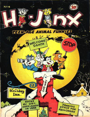 Hi-JInx Number 4 Humor Comic Book
