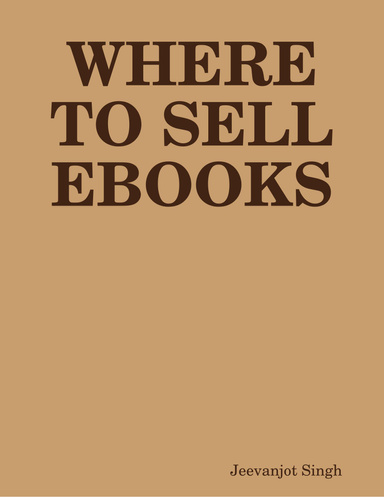 WHERE TO SELL EBOOKS
