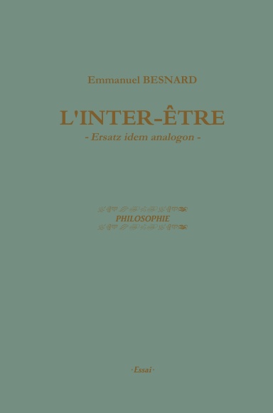 L'INTER-ETRE