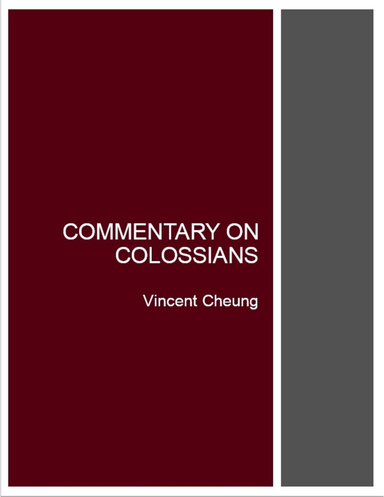 Commentary On Colossians