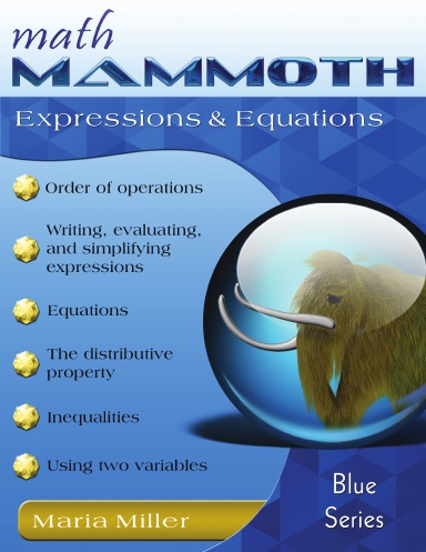 Math Mammoth Expressions & Equations