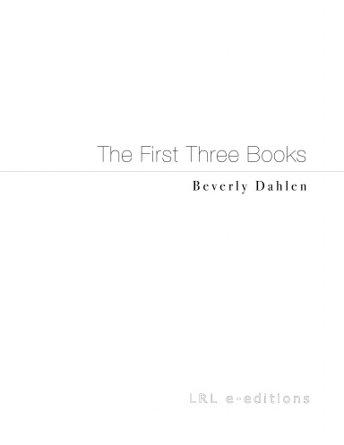 The First Three Books