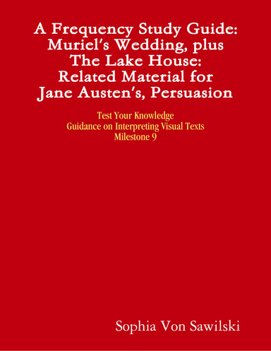 Muriel's Wedding: A Frequency Study Guide