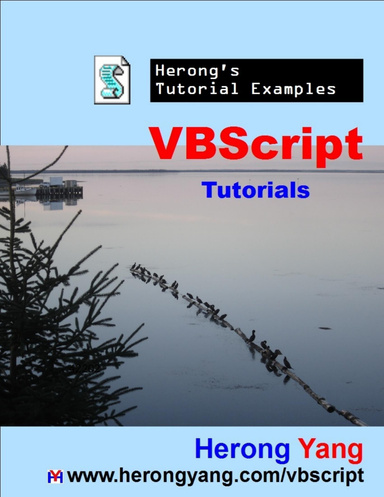 VBScript Tutorials - Herong's Tutorial Examples