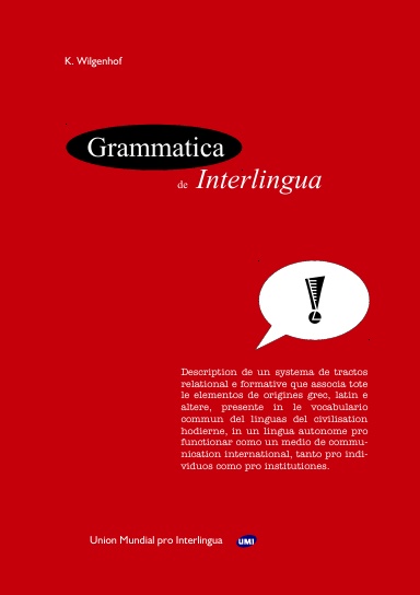 Grammatica de Interlingua