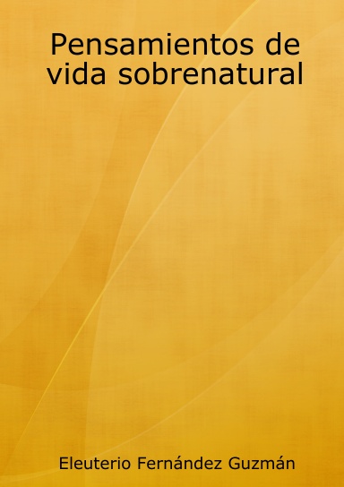 Pensamientos de vida sobrenatural