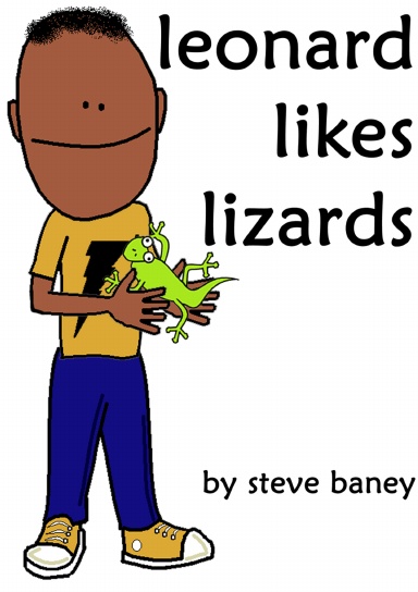 Children's Book - Leonard Likes Lizards