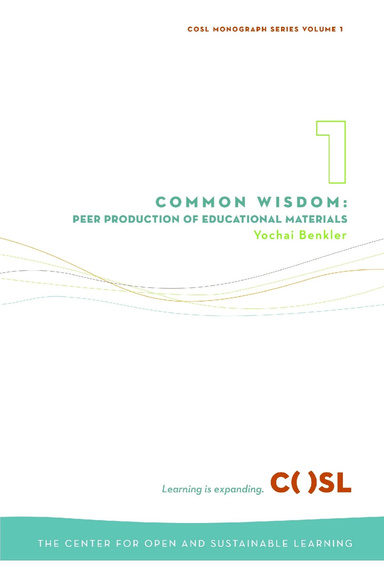 Common Wisdom: Peer Production of Educational Materials