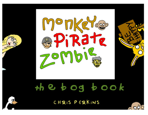 Monkey Pirate Zombie- the bog book
