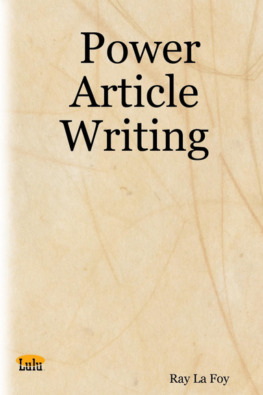 Power Article Writing