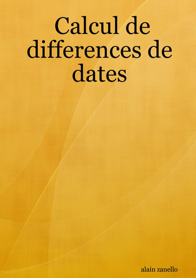 Calcul de differences de dates