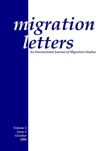 Migration Letters, Volume 5, Issue 2, October 2008