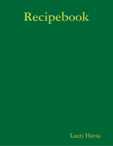 Recipebook