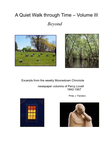 A quiet Walk through Time - Volume III, Beyond