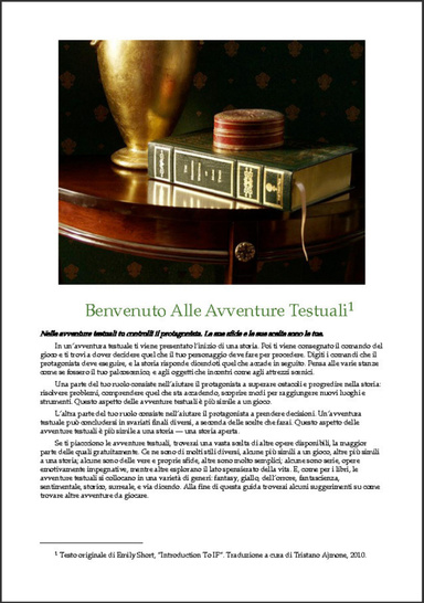 Introduzione alle Avventure Testuali