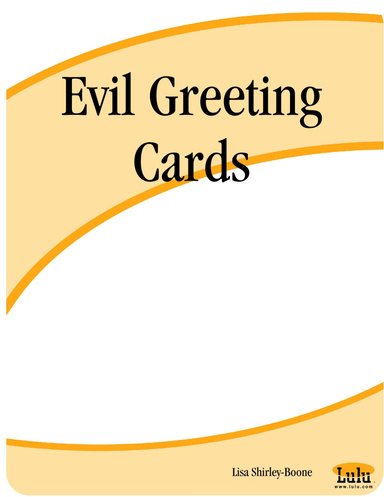 Evil Greeting Cards