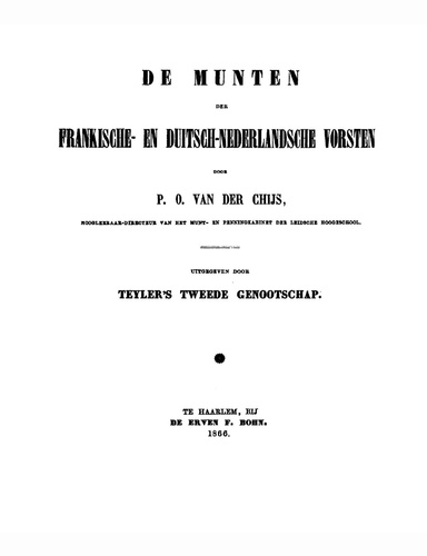 9. Frankische- en Duitsch-Nederlandsche vorsten