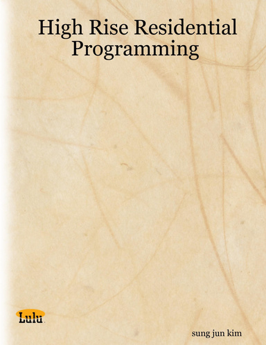 High Rise Residential Programming