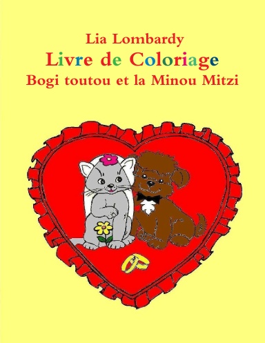 Livre de Coloriage - Bogi toutou et Minou Mitzi