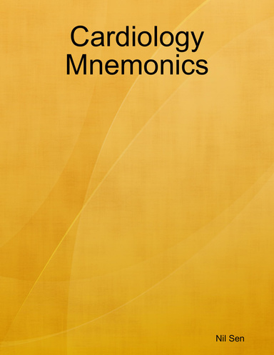 Cardiology Mnemonics
