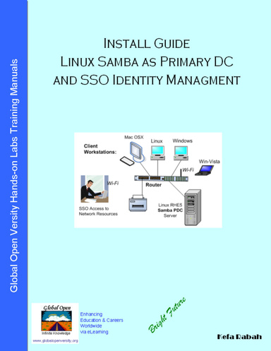 Install Guide Linux Samba as Primary DC and  SSO Identity Management