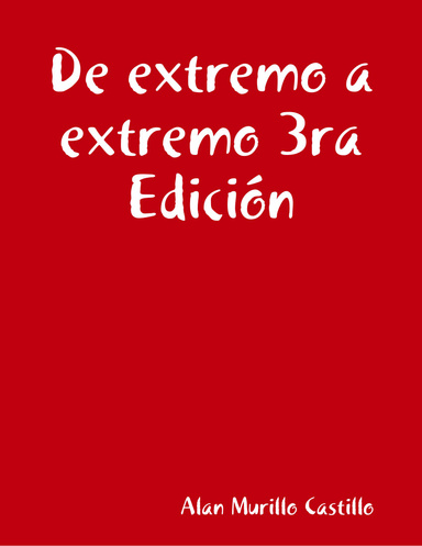De extremo a extremo 3ra Edición