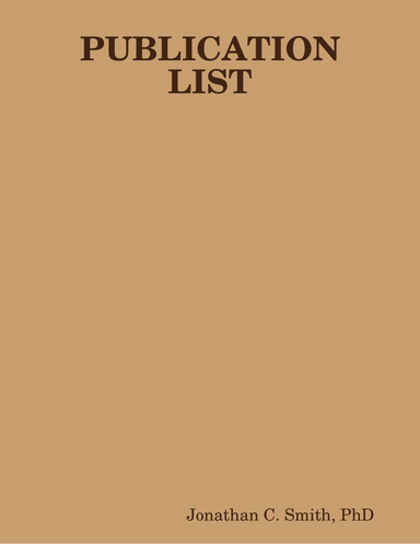 PUBLICATION LIST