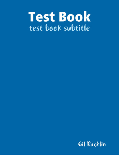 Test Book