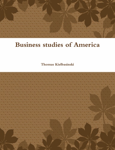 Business studies of America