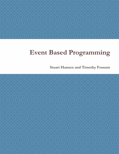 Event Driven Programming