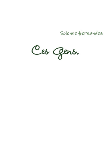 Ces Gens.