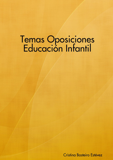 Temas Oposiciones Educación Infantil