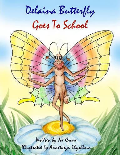 delaina butterfly goes to school, soft cover