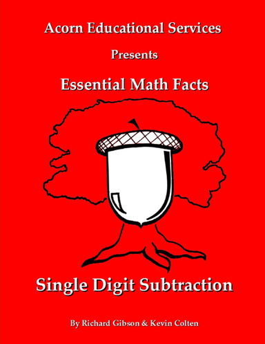Essential Math Facts: Single Digit Subtraction