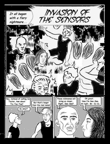 Invasion of the Sensors: Graphic Novel: Chapter Two