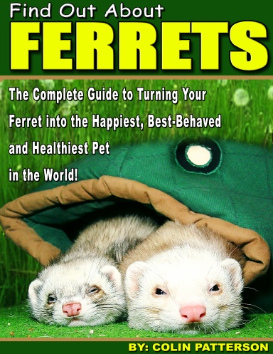 Find Out About Ferrets: The Complete Guide to Turning Your Ferret Into the Happiest, Best-Behaved and Healthiest Pet in the World!