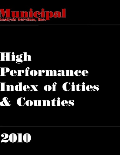 High Performance Index of Cities & Counties 2010