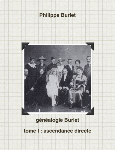 GENEALOGIE BURLET ASCENDANCE DIRECTE