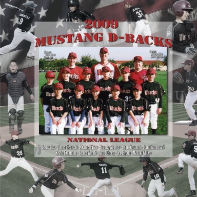 2009 Irvine Pony Mustang DBacks