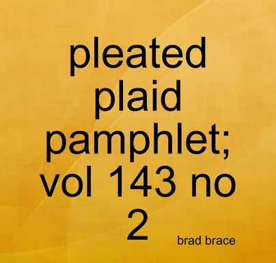 pleated plaid pamphlet; vol 143 no 2