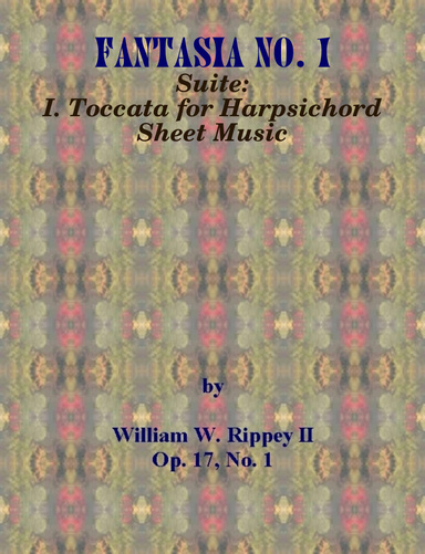 Fantasia No. 1 (Suite): I. Toccata for Harpsichord (Sheet Music)