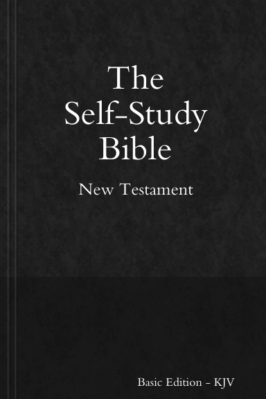 Self-Study Bible - Basic Edition - New Testament - Paperback